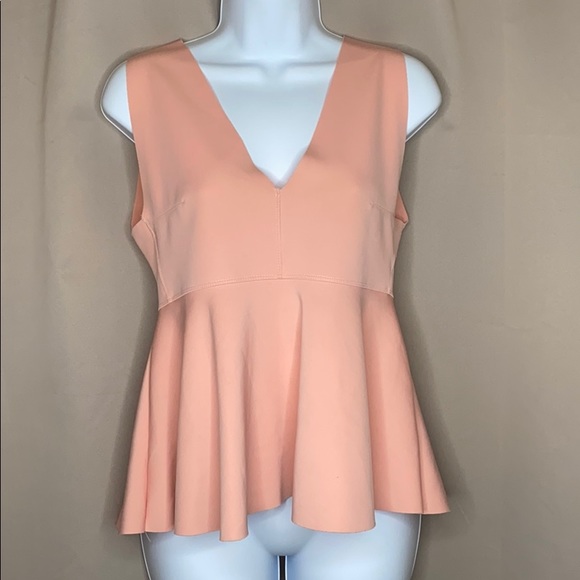 Zara Tops - GUC, Sz M, Zara Pink Peplum Top